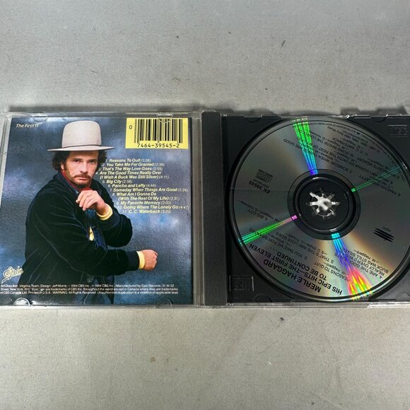 Merle Haggard - His Epic Hits: The First 11 To Be Continued... CD - Picture 3 of 3